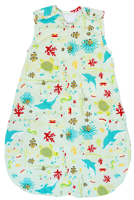 Summer Model 1 Tog Summer Model 100% Cotton With Ocean Pattern