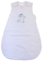 Very Warm 2.5 Tog Quilted Winter Model With Blue Stripe Pattern