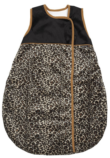 Very Warm 2.5 Tog Quilted Winter Model With a Cheetah Pattern