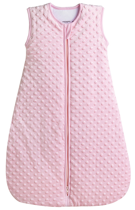 Summer Model 1.5 Tog Double Layered With Pink Minky Dots