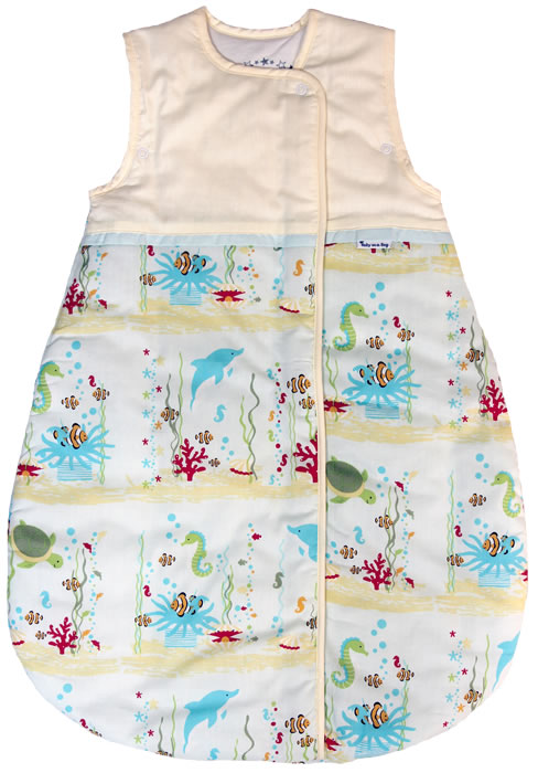 Summer Model 1 Tog Summer Model 100% Cotton With Ocean Pattern